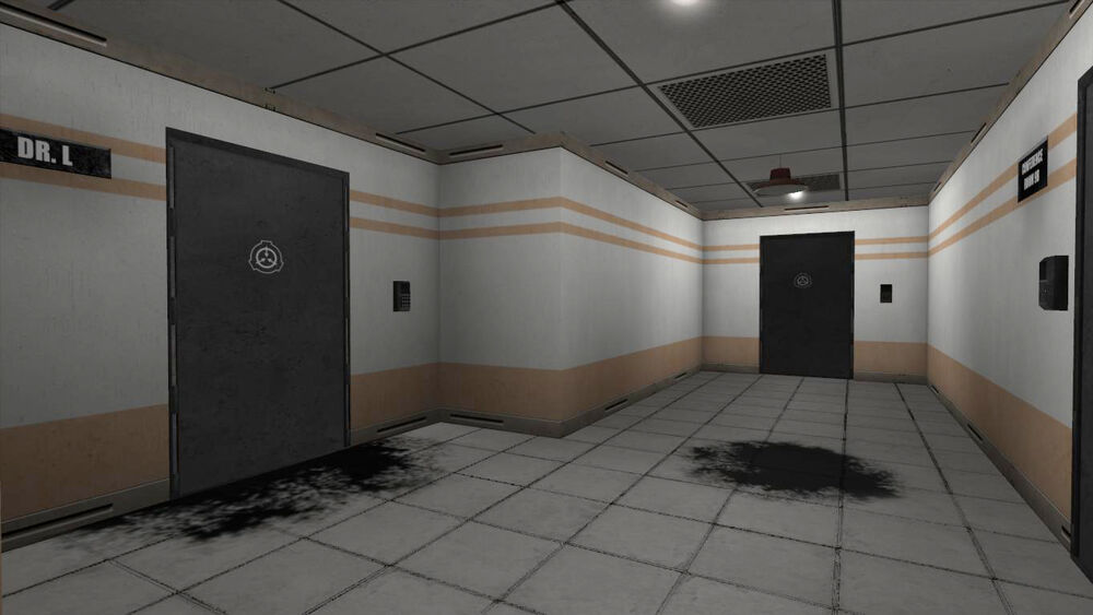 What is the code for the door in SCP?